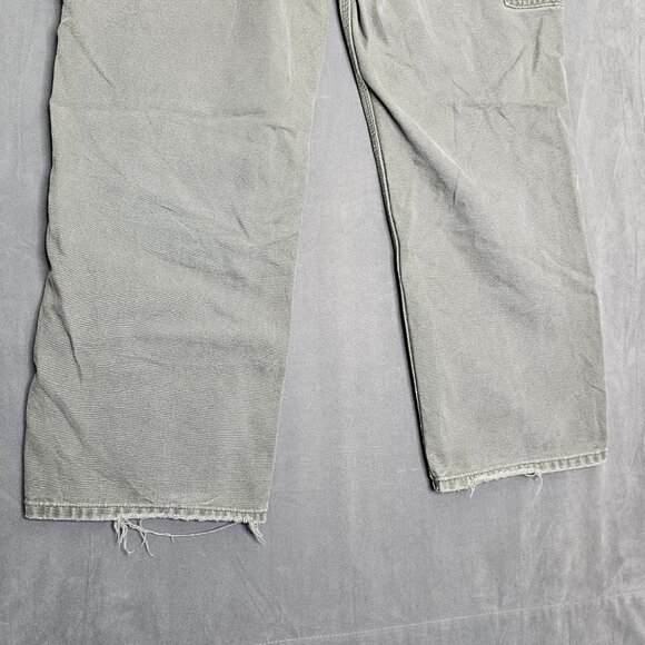 Carhartt B11 MOS Dungaree Fit Work Pants Men’s 38"x30" Moss Green  A3-29 - Picture 6 of 7